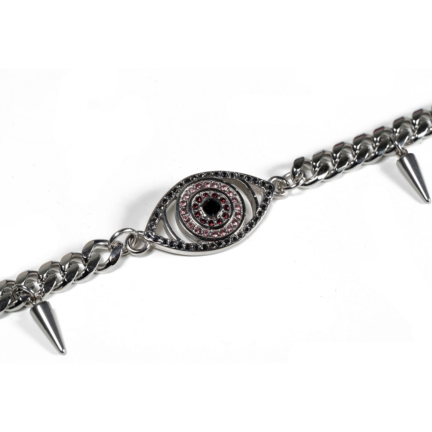 Evil Rinnegan Silver Bracelet