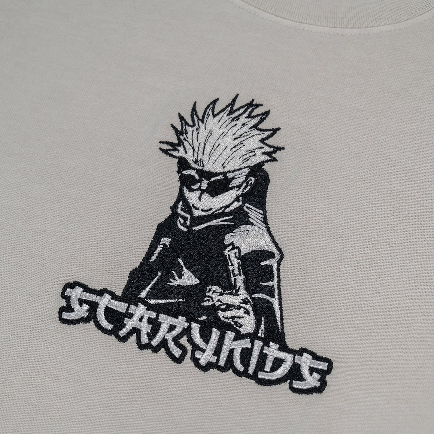 Gojo Purple Faded Bone Tee (M & L)