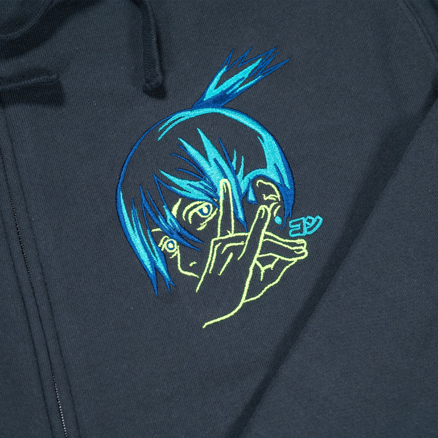 Kon Navy Zip Hood (2X)