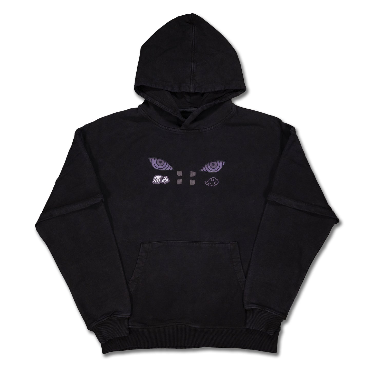 World Aura Pain Black Gnar Hood
