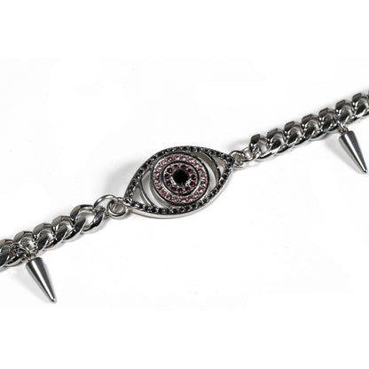 Evil Rinnegan Silver Bracelet