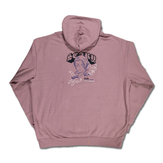 Pure Love Embroidered Orchid Hoodie (2XL)