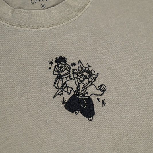 Simple Sukuna Faded Pistachio (M)