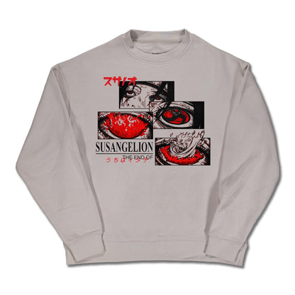 Susangelion Embroidered Bone Crew (Pre-Order)