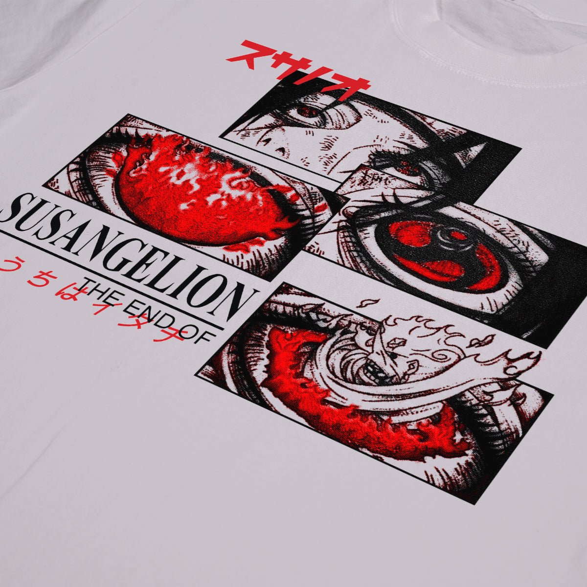 Susangelion Faded White Tee (Pre-Order)