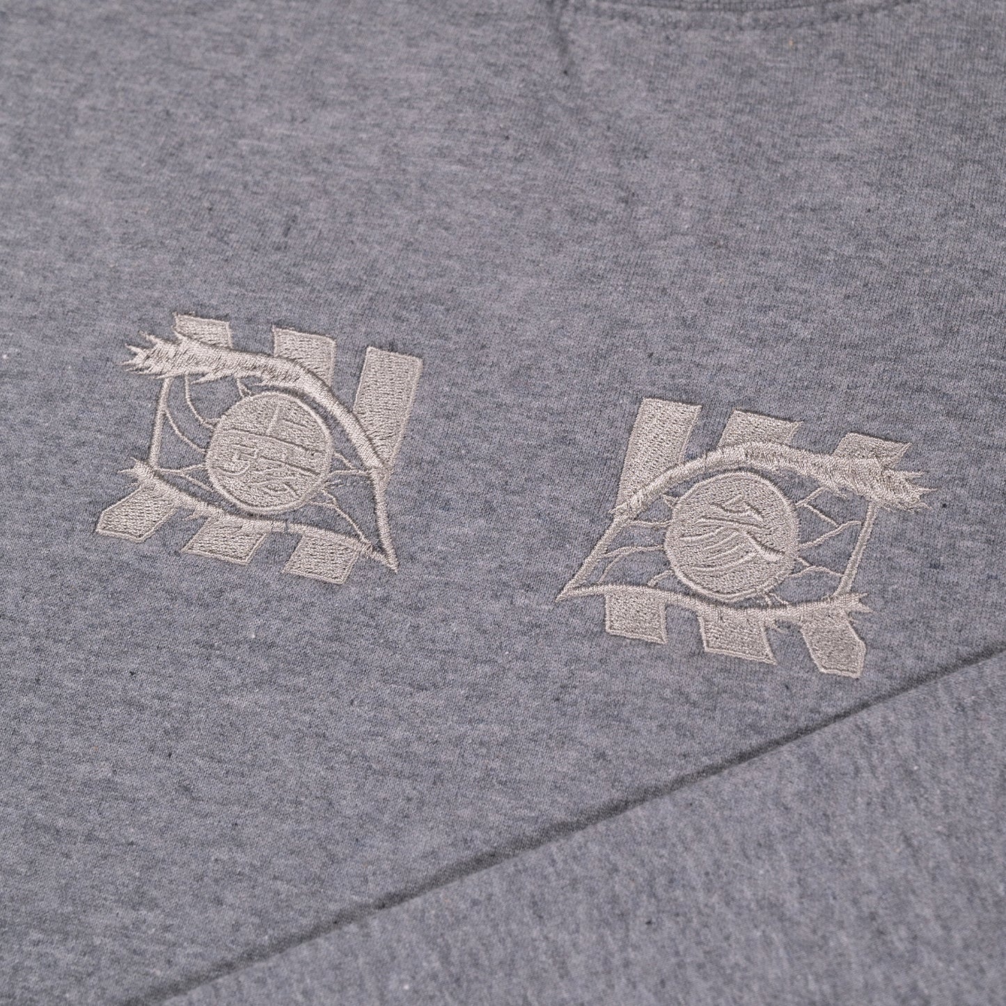 Upper 3 Heather Grey Crew