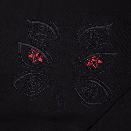 Upper Sharingan Black Long Sleeve (S & M)