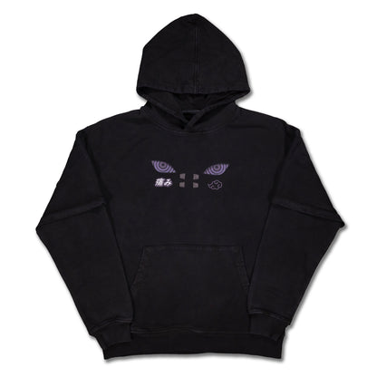 World Aura Pain Black Gnar Hood
