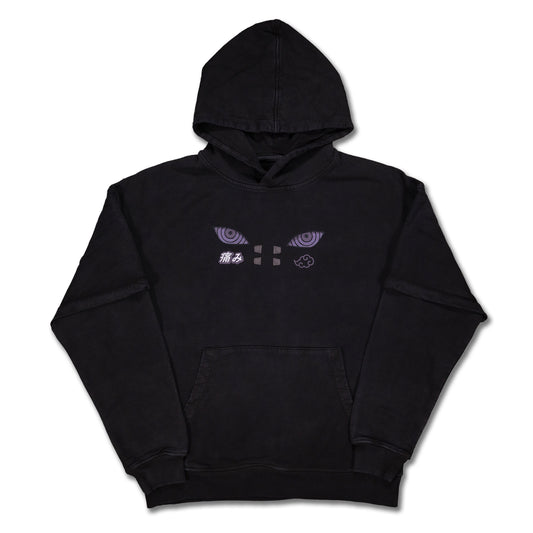 World Aura Pain Black Gnar Hood