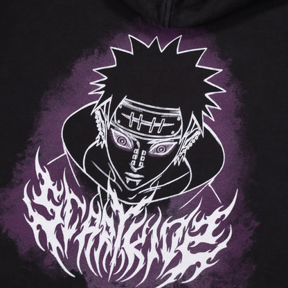 World Aura Pain Black Gnar Hood