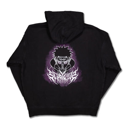 World Aura Pain Black Gnar Hood