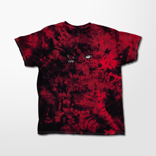 Izanami V2 Embroidered Red Tie-Dye Tee (Ready to Ship)