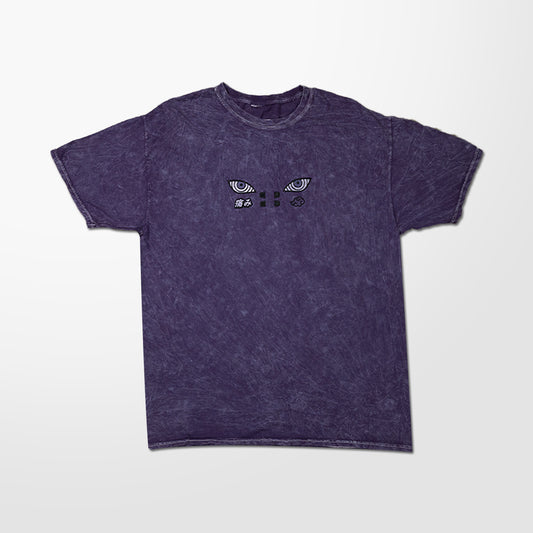 World Pain V2 Embroidered Mineral Purple Tee (Ready to Ship)